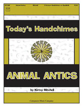 Animal Antics Handbell sheet music cover